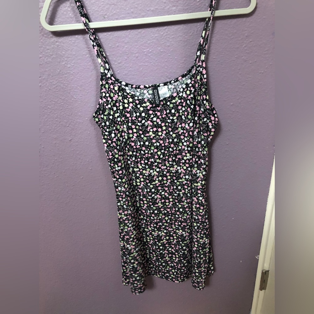 FLORAL MINI DRESS